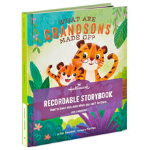 Load image into Gallery viewer, What Are Grandsons Made Of? Recordable Storybook