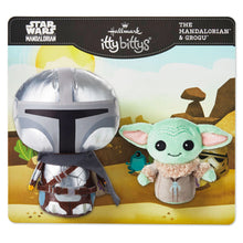 Load image into Gallery viewer, itty bittys® Star Wars™ The Mandalorian™ and Grogu™ Plush, Set of 2