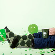 Load image into Gallery viewer, Happy 30th - 18 oz Mug and Sock Set
