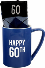 Load image into Gallery viewer, Happy 60th - 18 oz Mug and Sock Set
