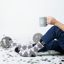 Load image into Gallery viewer, Happy 90th - 18 oz Mug and Sock Set
