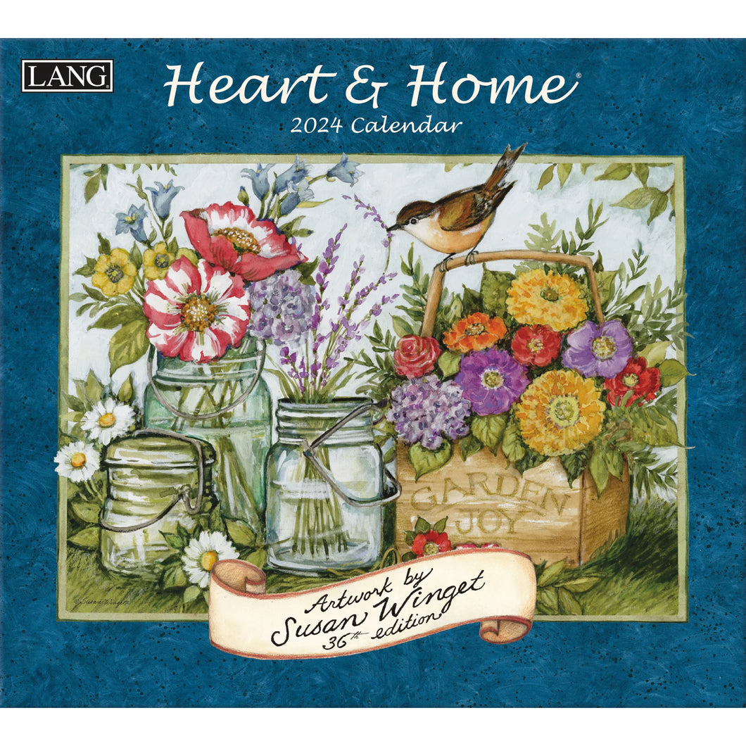2024 Lang Calendar - Heart And Home