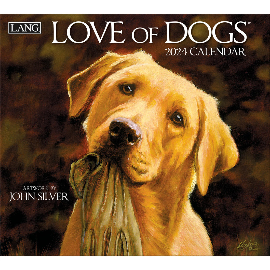 2024 Lang Calendar - Love of Dogs