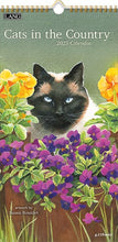 Load image into Gallery viewer, Cats in the Country 2025 Vertical Wall Calendar by Susan Bourdet
