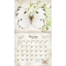 Load image into Gallery viewer, BUtterflies 2024 Wall Calendar
