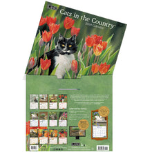 Load image into Gallery viewer, The Cats in the Country 2024 Wall Calendar

