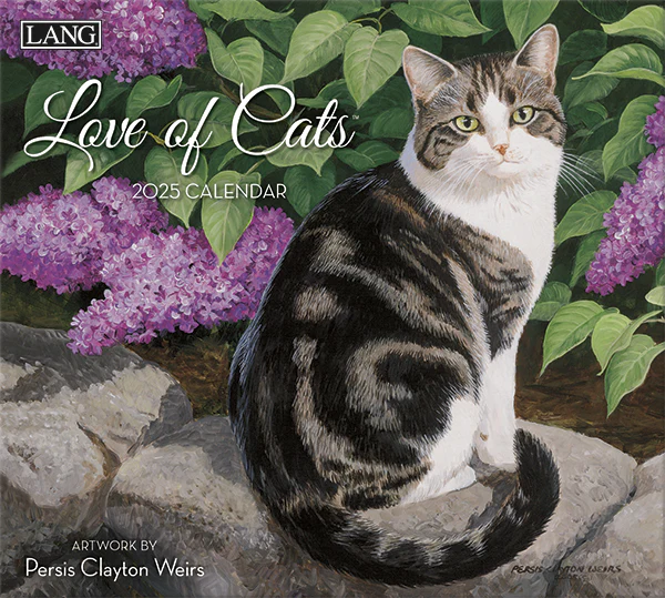 Love Of Cats 2025 Wall Calendar