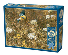 Load image into Gallery viewer, Queen Anne&#39;s Lace and American Goldfinch | 500 Piece

