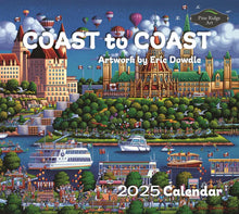 Load image into Gallery viewer, 2025 CALENDAR COAST TO COAST
