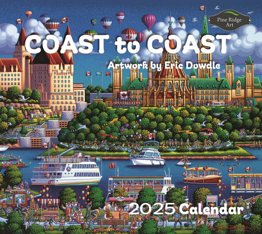 2025 CALENDAR COAST TO COAST