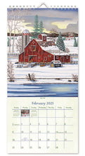 Load image into Gallery viewer, 2025 VERTICAL CALENDAR COUNTRY ROADS
