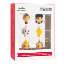 Load image into Gallery viewer, Mini Peanuts® Shatterproof Hallmark Ornaments, Set of 6
