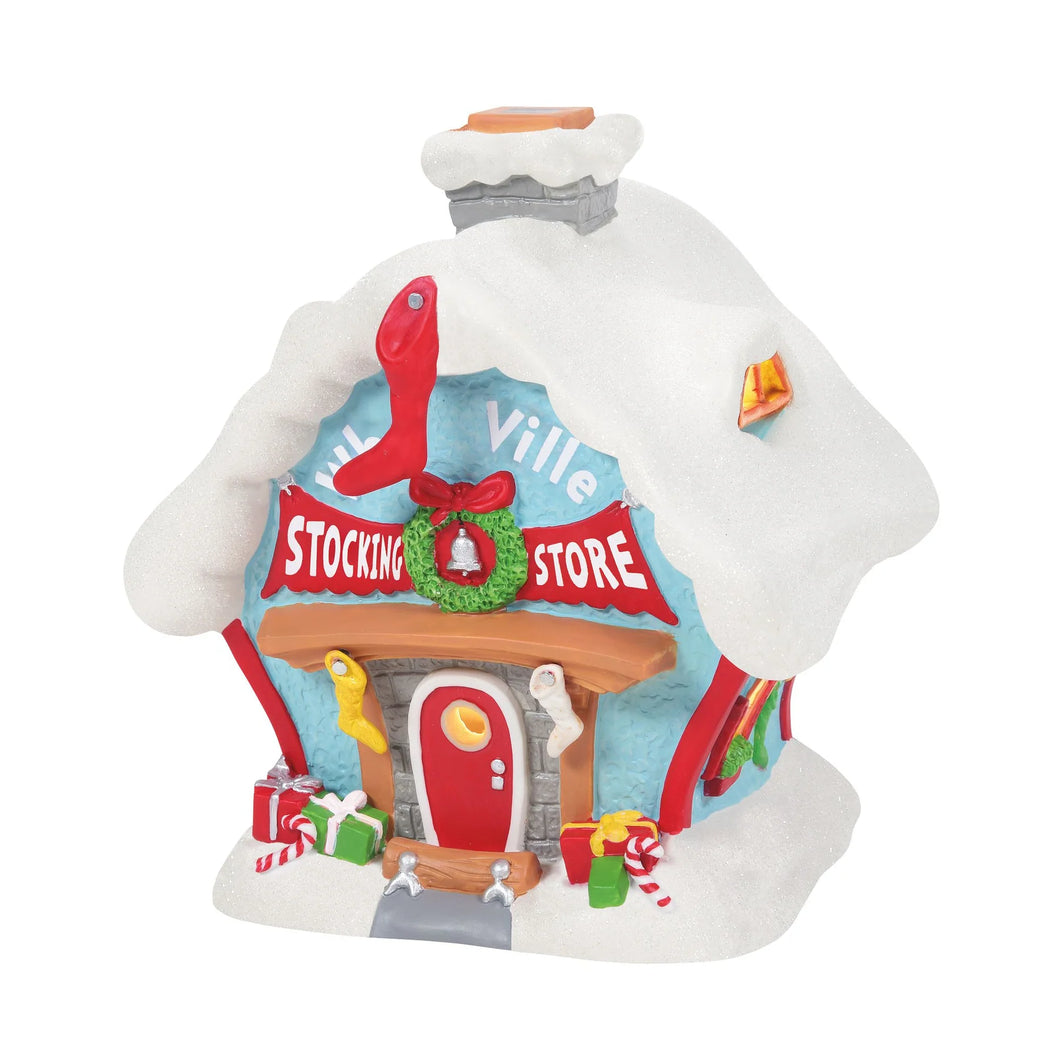 GRINCH VILLAGE -  WHO-VILLE STOCKING STORE