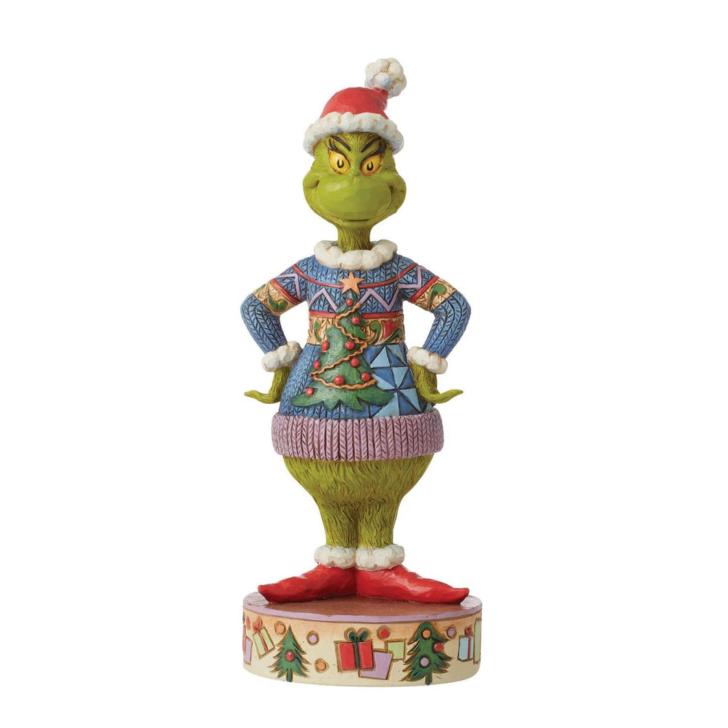 NEW- Grinch Wearing Ugly Sweater