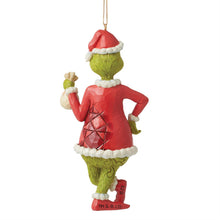 Load image into Gallery viewer, NEW - Grinch with Bag of Coal Ornament
