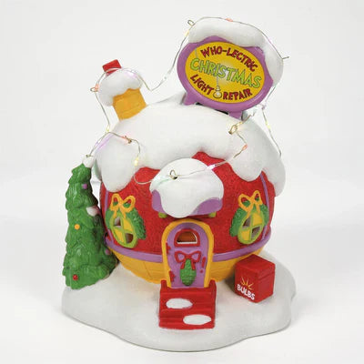 GRINCH VILLAGE -Who-Lectric Xmas Light Repair