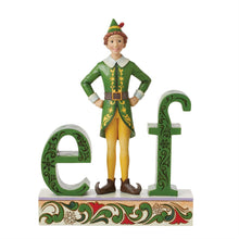 Load image into Gallery viewer, Buddy Elf Standing Elf Word
