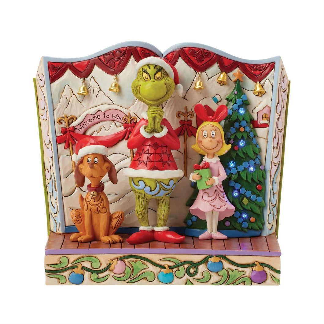 NEW - PRE-ORDER NOW! Grinch with Max and Cindy Fig