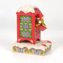 Load image into Gallery viewer, NEW - PRE-ORDER NOW! Grinch in Mailbox Figurine
