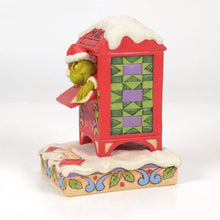 Load image into Gallery viewer, NEW - PRE-ORDER NOW! Grinch in Mailbox Figurine
