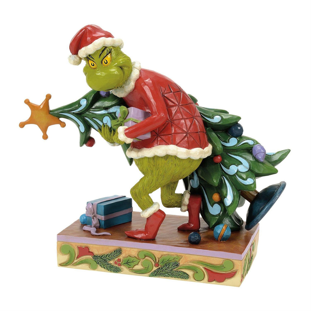 NEW - PRE-ORDER NOW! Grinch Carrying/Stealing Tree