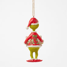 Load image into Gallery viewer, NEW - PRE-ORDER NOW! Grinch with Book Ornament
