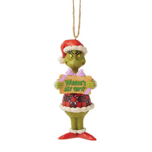 Load image into Gallery viewer, NEW - PRE-ORDER NOW! Grinch Message Ornament
