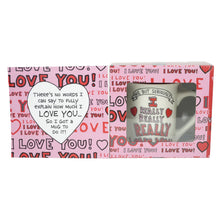 Load image into Gallery viewer, I Love You Greeting Card Mug
