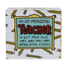 Load image into Gallery viewer, #1 Teacher Greeting Card Mug
