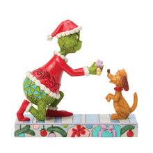 Load image into Gallery viewer, NEW - PRE-ORDER NOW - Grinch Giving Max a Bone Fig
