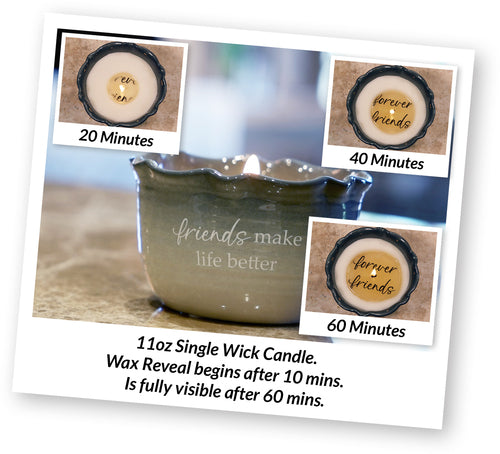 Friends - 11 oz - 100% Soy Wax Reveal Candle
