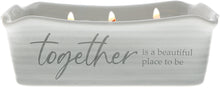 Load image into Gallery viewer, Together - 12 oz - 100% Soy Wax Reveal Triple Wick

