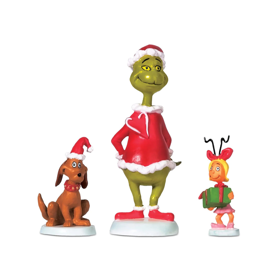 GRINCH VILLAGE -Grinch Max & Cindy-Lou Who