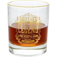 Load image into Gallery viewer, Brother 8 oz Rocks Glass
