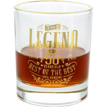 Load image into Gallery viewer, 50 Years 8 oz Rocks Glass
