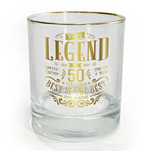 Load image into Gallery viewer, 50 Years 8 oz Rocks Glass
