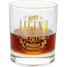 Load image into Gallery viewer, 60 Years 8 oz Rocks Glass
