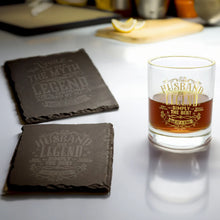 Load image into Gallery viewer, Uncle 4&quot; Slate Coaster
