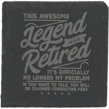 Load image into Gallery viewer, Retired 4&quot; Slate Coaster
