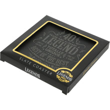 Load image into Gallery viewer, 40 Years 4&quot; Slate Coaster
