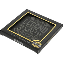 Load image into Gallery viewer, 70 Years 4&quot; Slate Coaster

