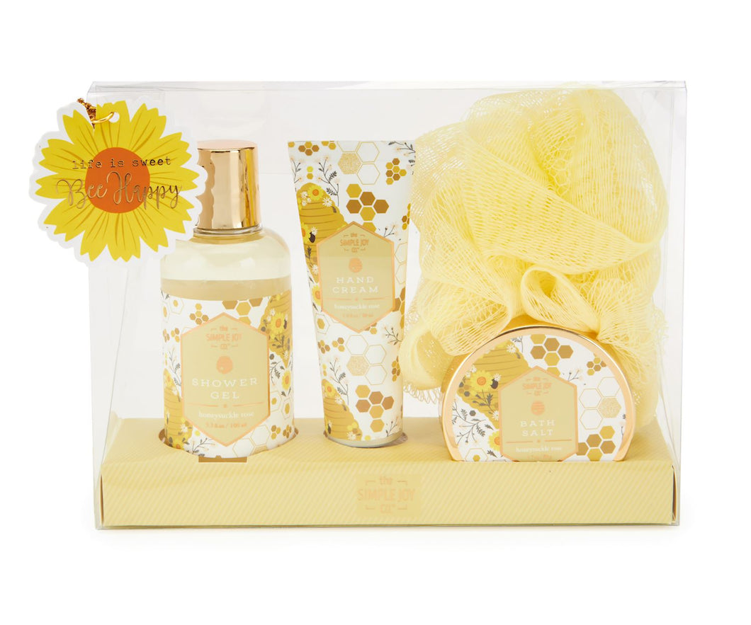 Bath Gift Set, Set of 4