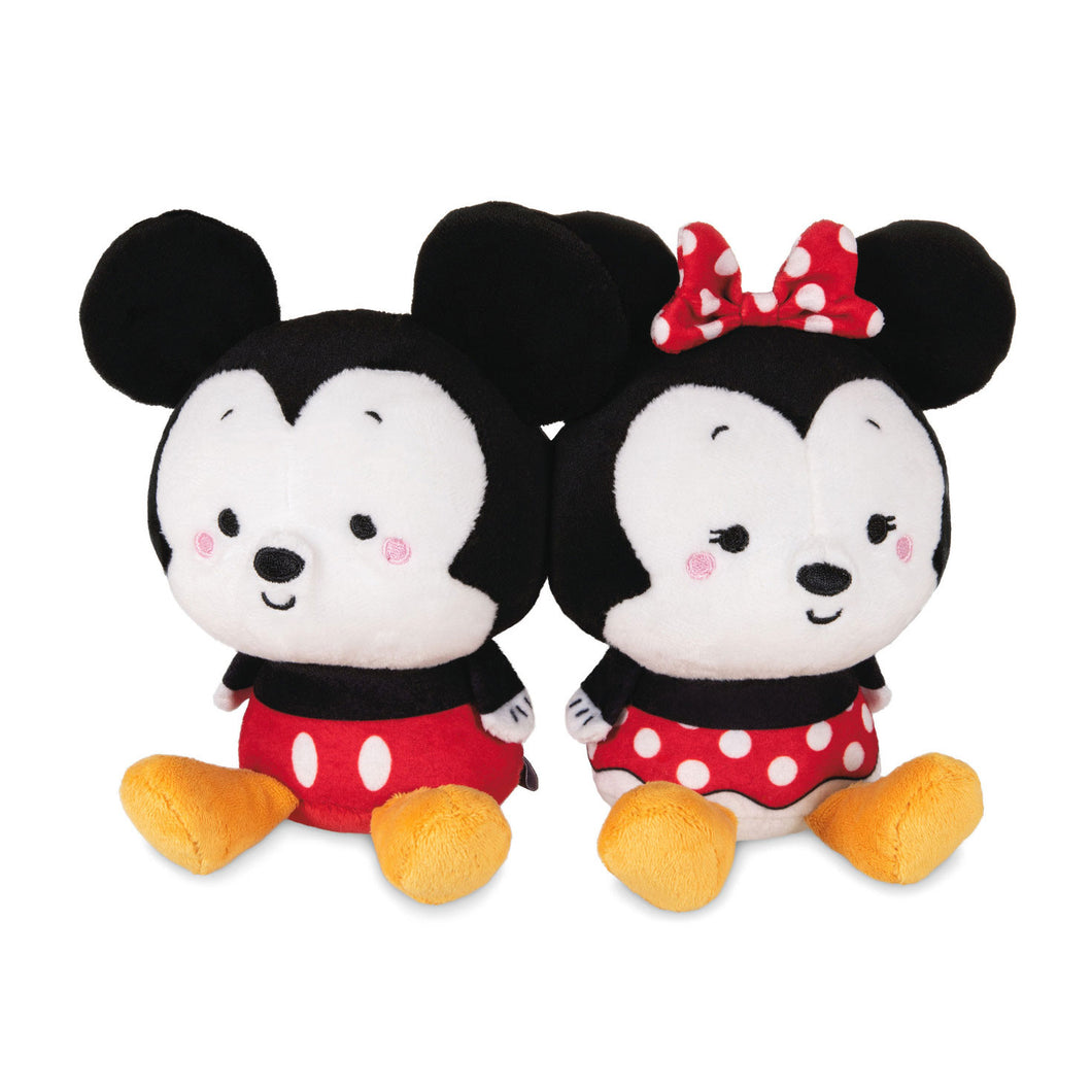 Hallmark Better Together Disney Mickey and Minnie Magnetic Plush, 5