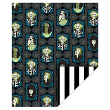 Load image into Gallery viewer, Beetlejuice™ Glow-in-the-Dark Throw Blanket
