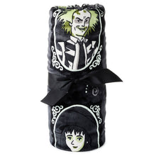 Load image into Gallery viewer, Beetlejuice™ Glow-in-the-Dark Throw Blanket
