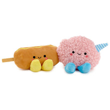 Load image into Gallery viewer, Better Together Corn Dog and Cotton Candy Magnetic Plush Pair, 3"
