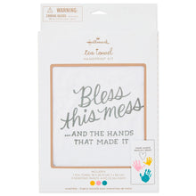 Load image into Gallery viewer, Bless This Mess Tea Towel Handprint Kit  SAVE $5.00
