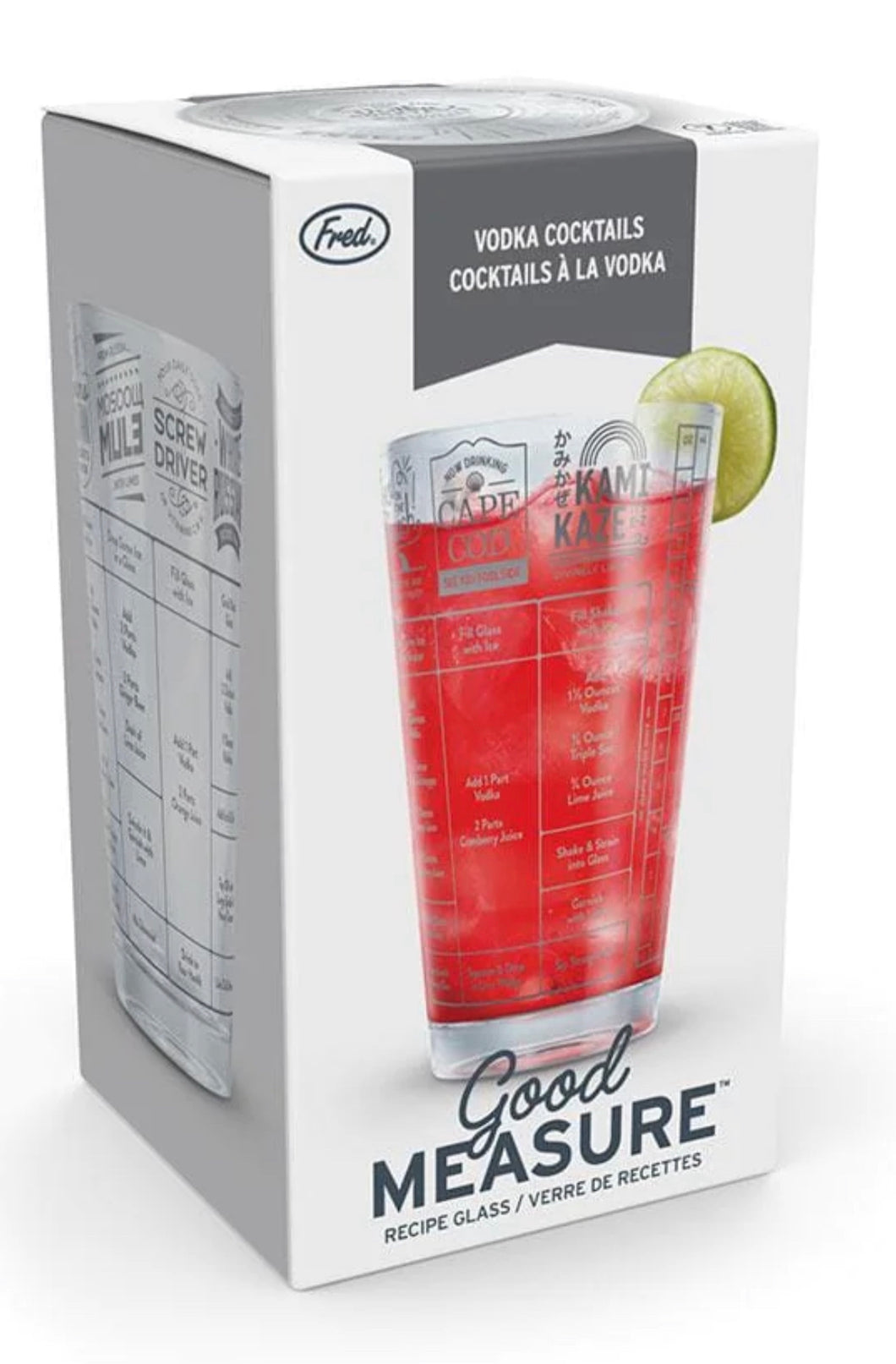 VODKA Cocktail Recipe Glass