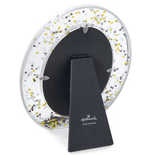 Load image into Gallery viewer, Clear Oval With Confetti Graduation Picture Frame  4x6
