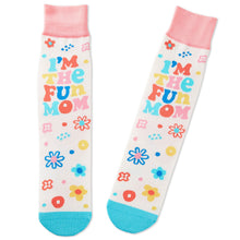 Load image into Gallery viewer, I&#39;m the Fun Mom Novelty Crew Socks
